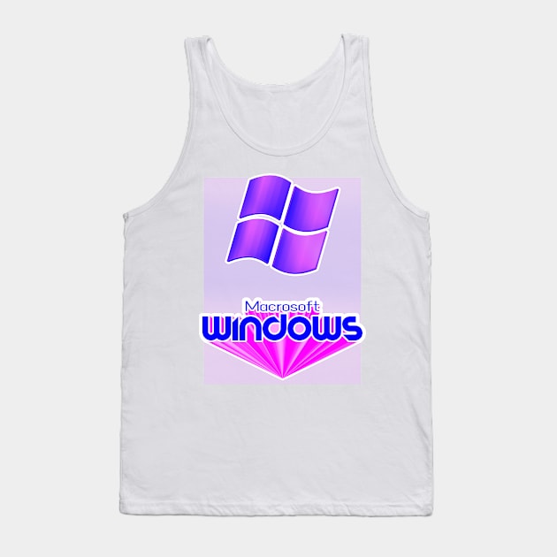 MACROSOFT WINDOWS Tank Top by AizaBreathe